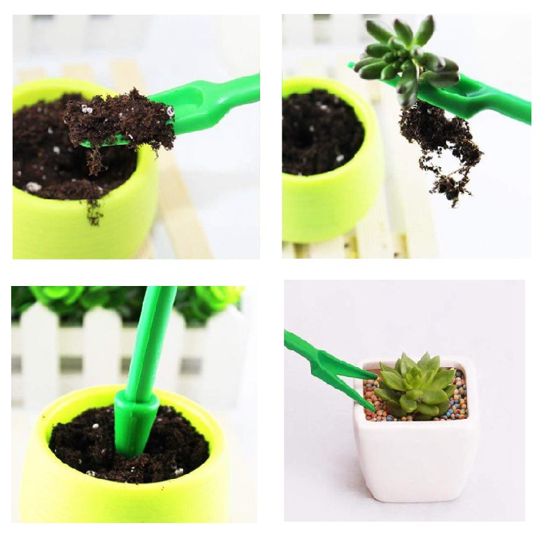 ชุดอุปกรณ์การปลูก ทำสวนขนาดเล็ก 10ชิ้นสำหรับต้นไม้ขนาดเล็ก แคคตัส กระบองเพชร ไลทอป เพื่อการปลูกต้นไม้ที่ง่ายขึ้น 10jian