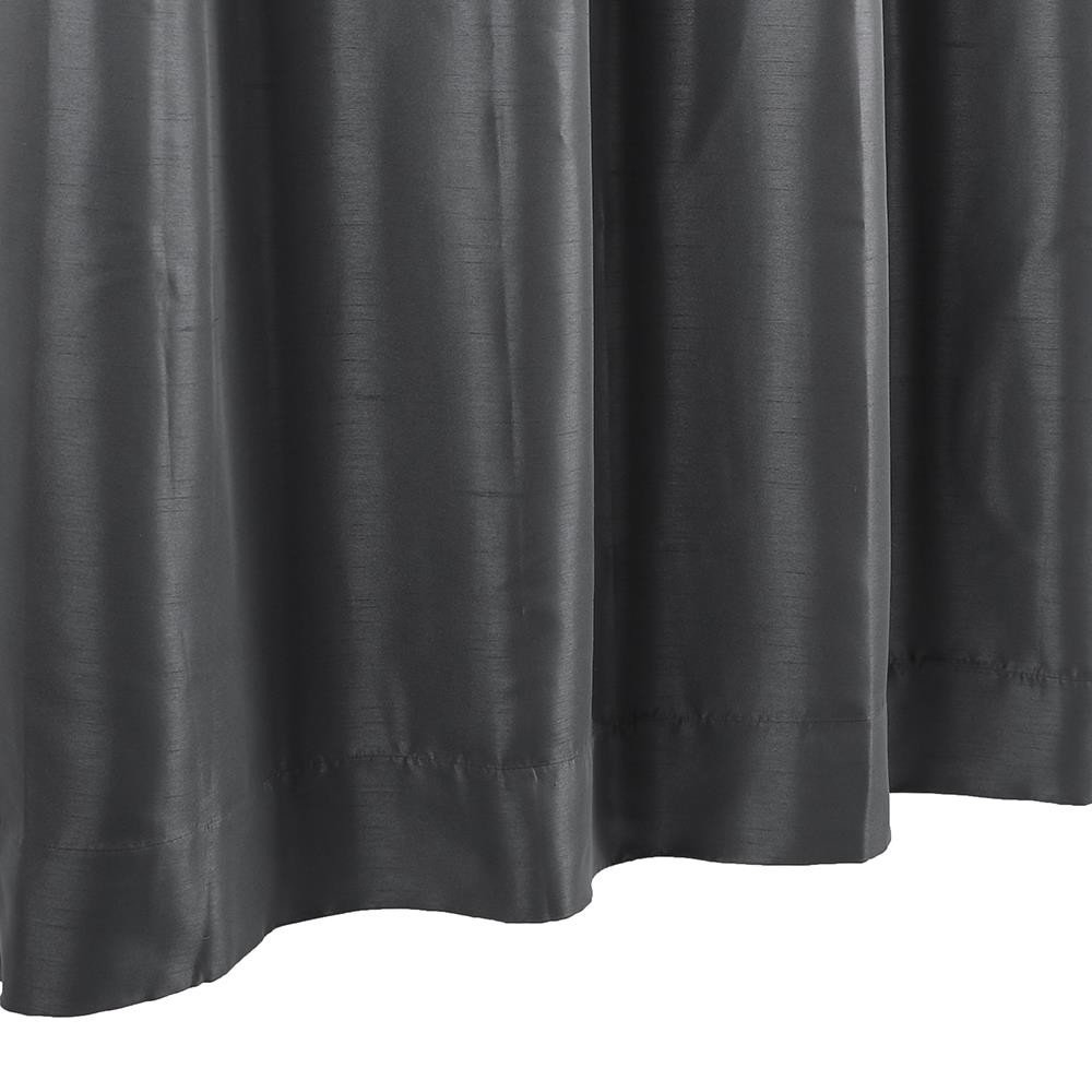 ผ้าม่าน EYELET CHILD FREEDOM STYLE SILKY UV 140X220 ซม. สีเทา ผ้าม่านประตู CURTAIN ผ้าม่านและมู่ลี่