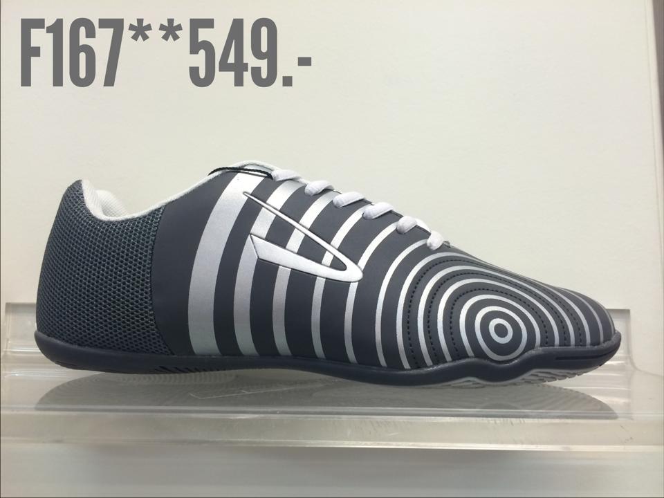 FAST รองเท้าฟุตซอล รหัส F167 สีเทา เบอร์ 39-44