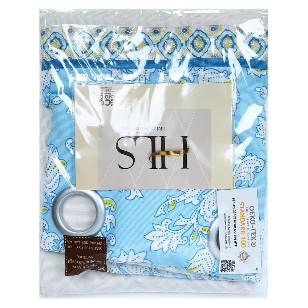 ผ้าม่าน EYELET CHILD FREEDOM STYLE CHASHMA 145X220 ซม. สีฟ้า ผ้าม่านประตู CURTAIN ผ้าม่านและมู่ลี่