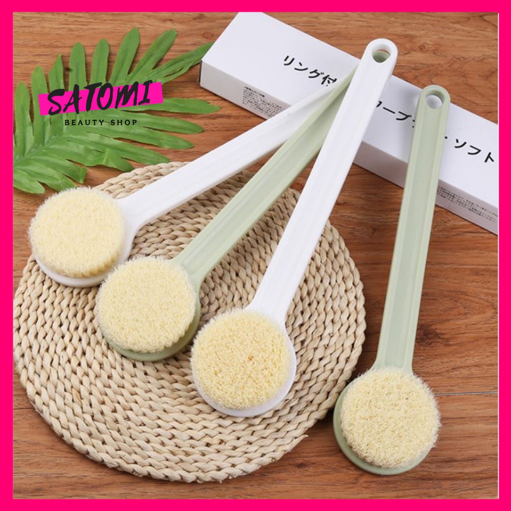 แปรงถูหลัง, แปรงขัดตัว, แปรงทำความสะอาดร่างกาย【Back brush】