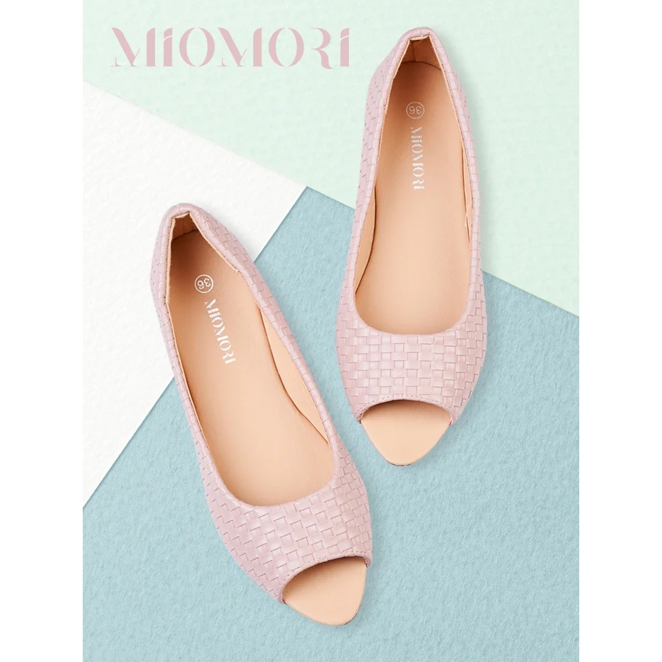 !!สินค้าขายดี!! MIOMORI รองเท้าสวมส้นแบน MIOMORI Flat