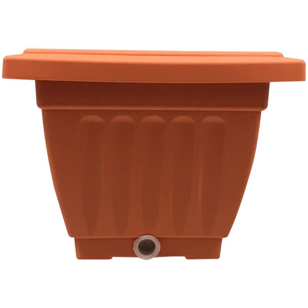 กระถางพลาสติก BABA 510 สี COTTA BABA 510 COTTA PLASTIC POT มีน้ำหนักเบา เคลื่อนย้ายได้สะดวก กระถางพลาสติกมีรูระบายน้ำ