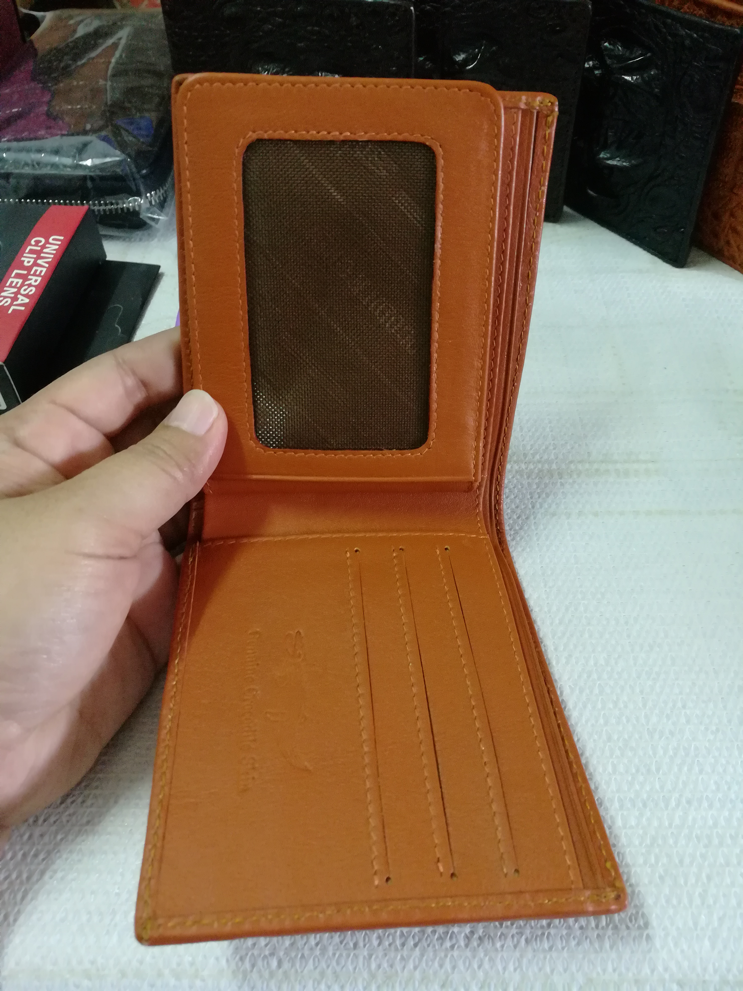 กระเป๋าหนังจระเข้แท้(กระดูกหัว)