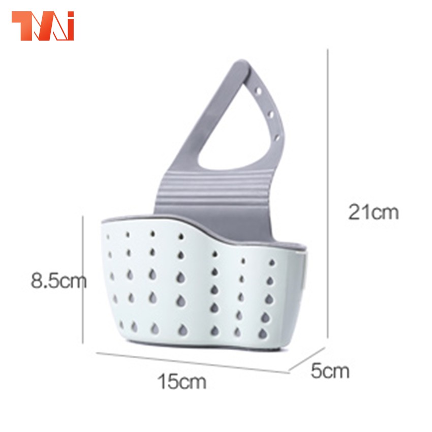 TMi ที่วางฟองน้ำ ที่วางสบู่ ที่ใส่ฟองน้ำล้างจาน ตะแกรงวางฟองน้ำ ตะแกรงสแตนเลส อย่างดี ติดตั้งง่าย ห้องน้ำ 2 ช่อง