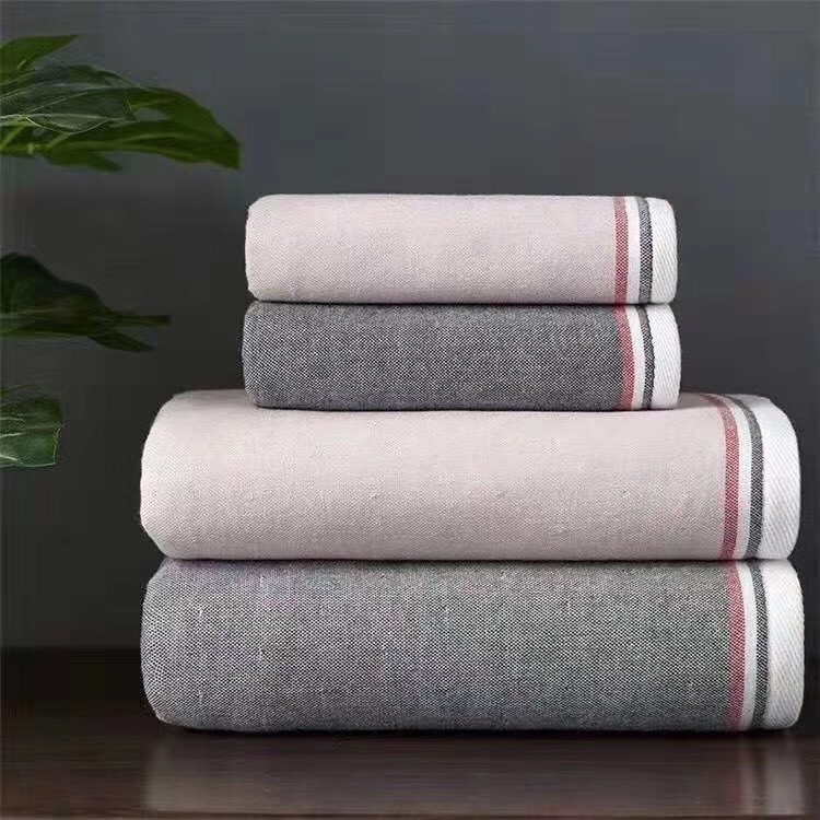 ผ้าเช็ดตัวใยไผ่แบบใหม่ขนาด70*140ซมผ้าขนหนูใยไผ่ ผ้าเช็ดตัวcotton ผ้าขนหนูซับน้ำดีไม่เป็นขน