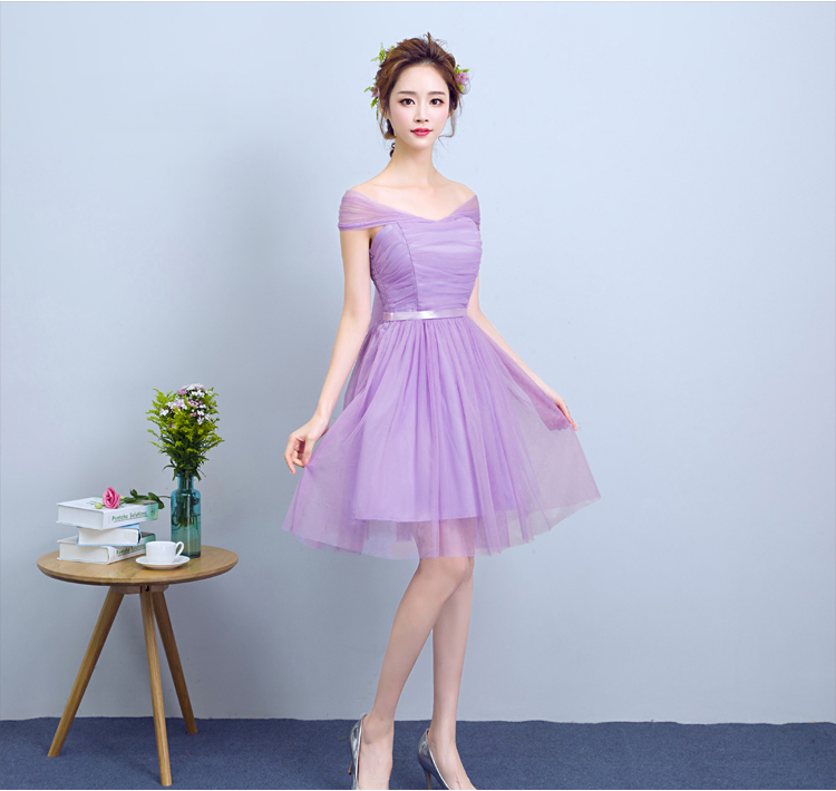 ชุดราตรีสั้นสุดหรูพร้อมส่ง