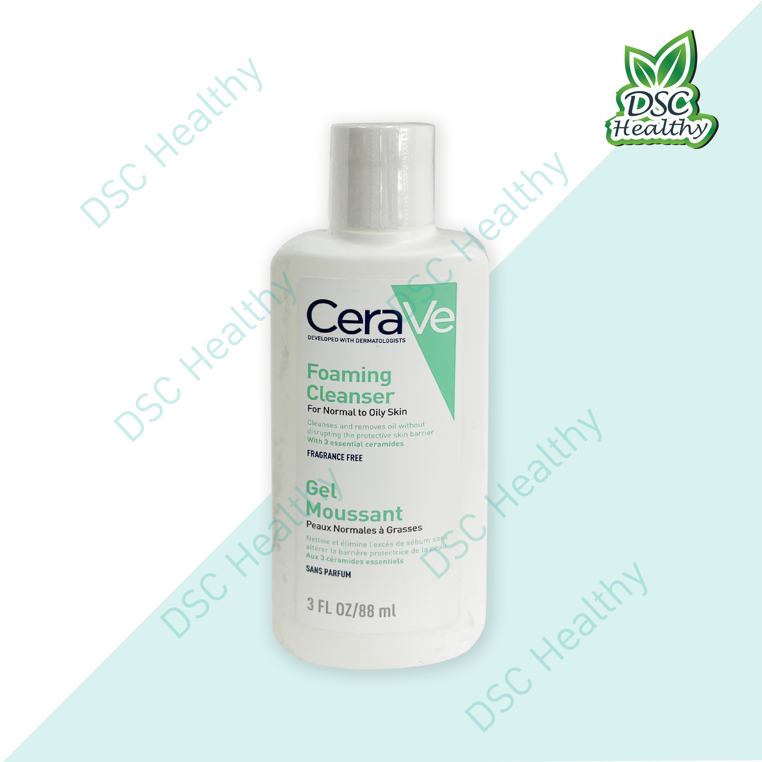 CeraVe Foaming Cleanser Gel Moussant 3 FL OZ/88 ml
