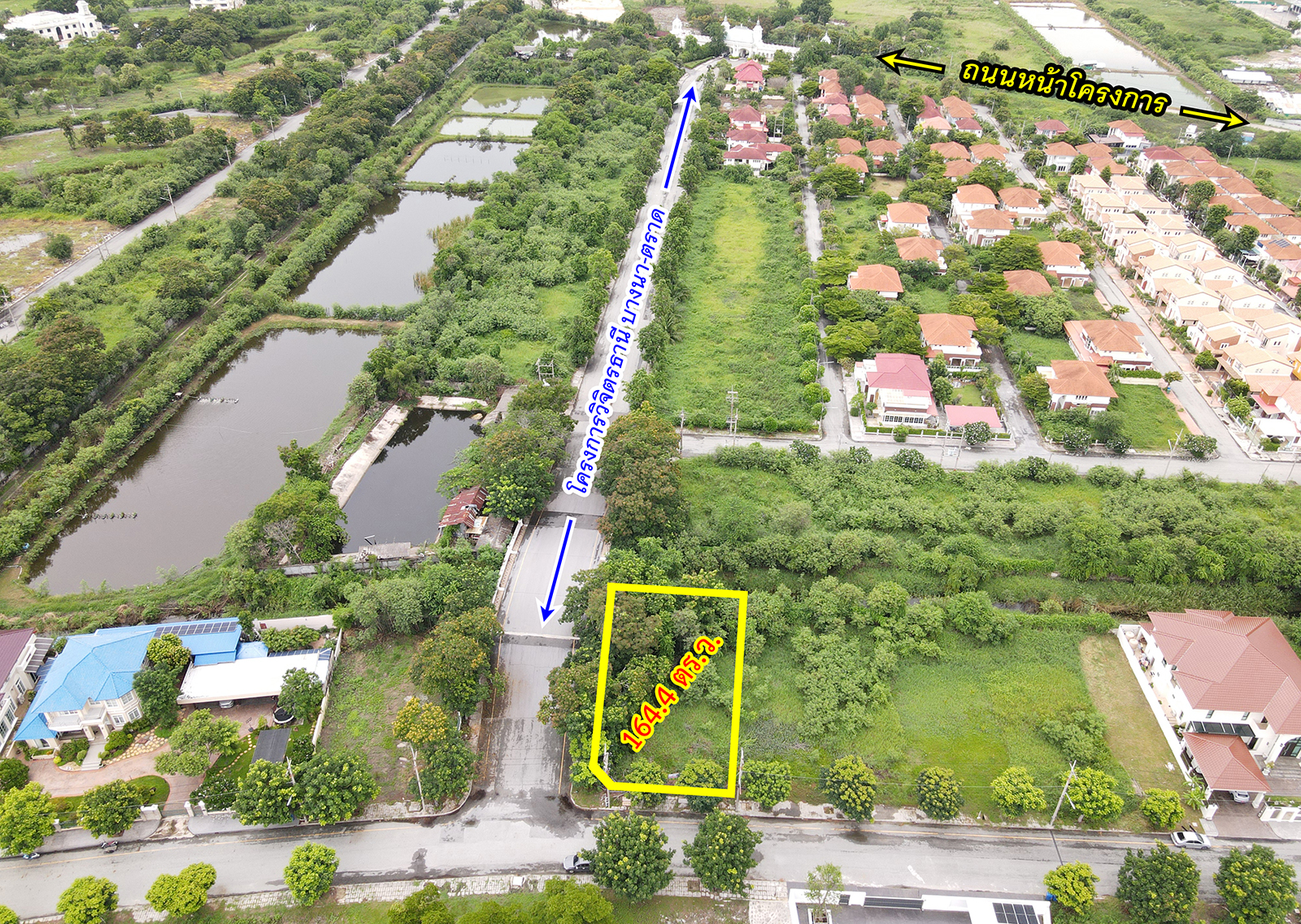 83467-ขายที่ดิน ในโครงการวิจิตรธานี บางนา-ตราด บางปะกง ฉะเชิงเทรา