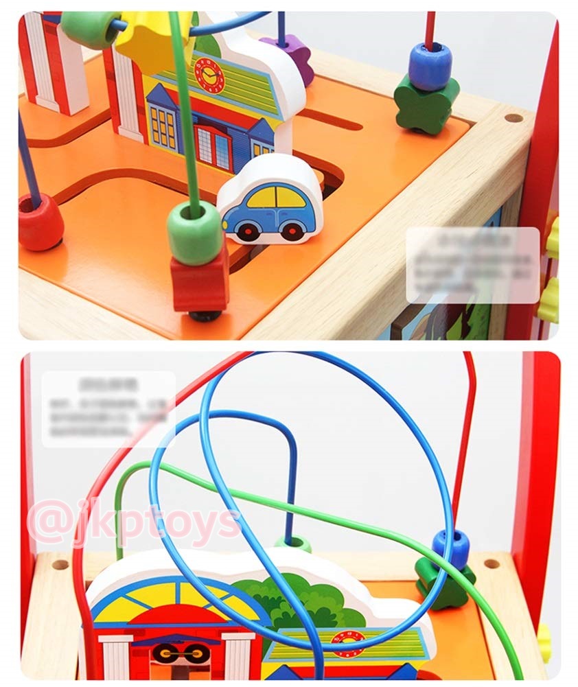 รถผลักเดินเเละกล่องกิจกรรมไม้5ด้าน (เหมือนงาน busy zoo เลยคะ ) เป็นผลักเดินไม้ได้ด้วย คุ้มสุดๆ