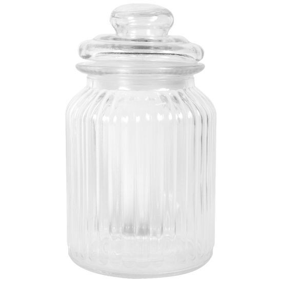 KASSA HOME ขวดโหลแก้ว รุ่น 14701201 ความจุ 1,000 มล. สีใส