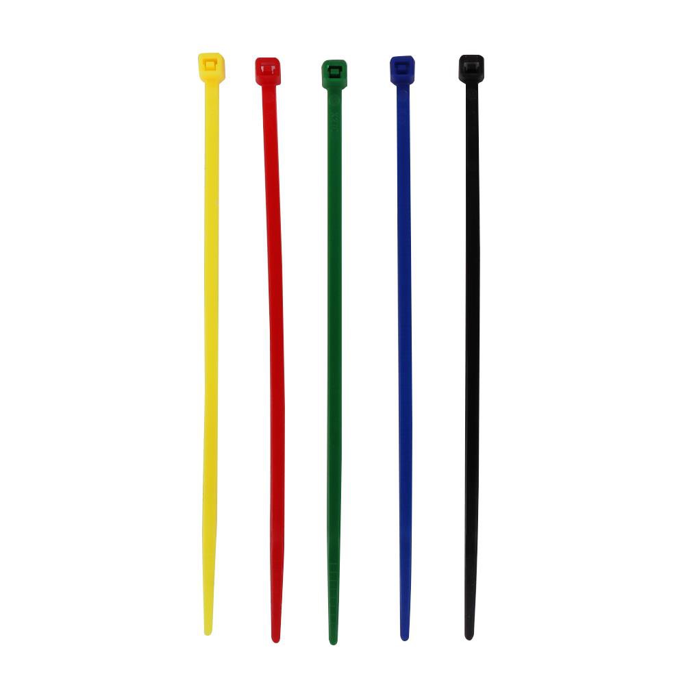 เคเบิ้ลไทร์ ELEKTRA 4 นิ้ว 100 มม. คละสี หนวดกุ้ง สายรัด สายรัดหนวดกุ้ง