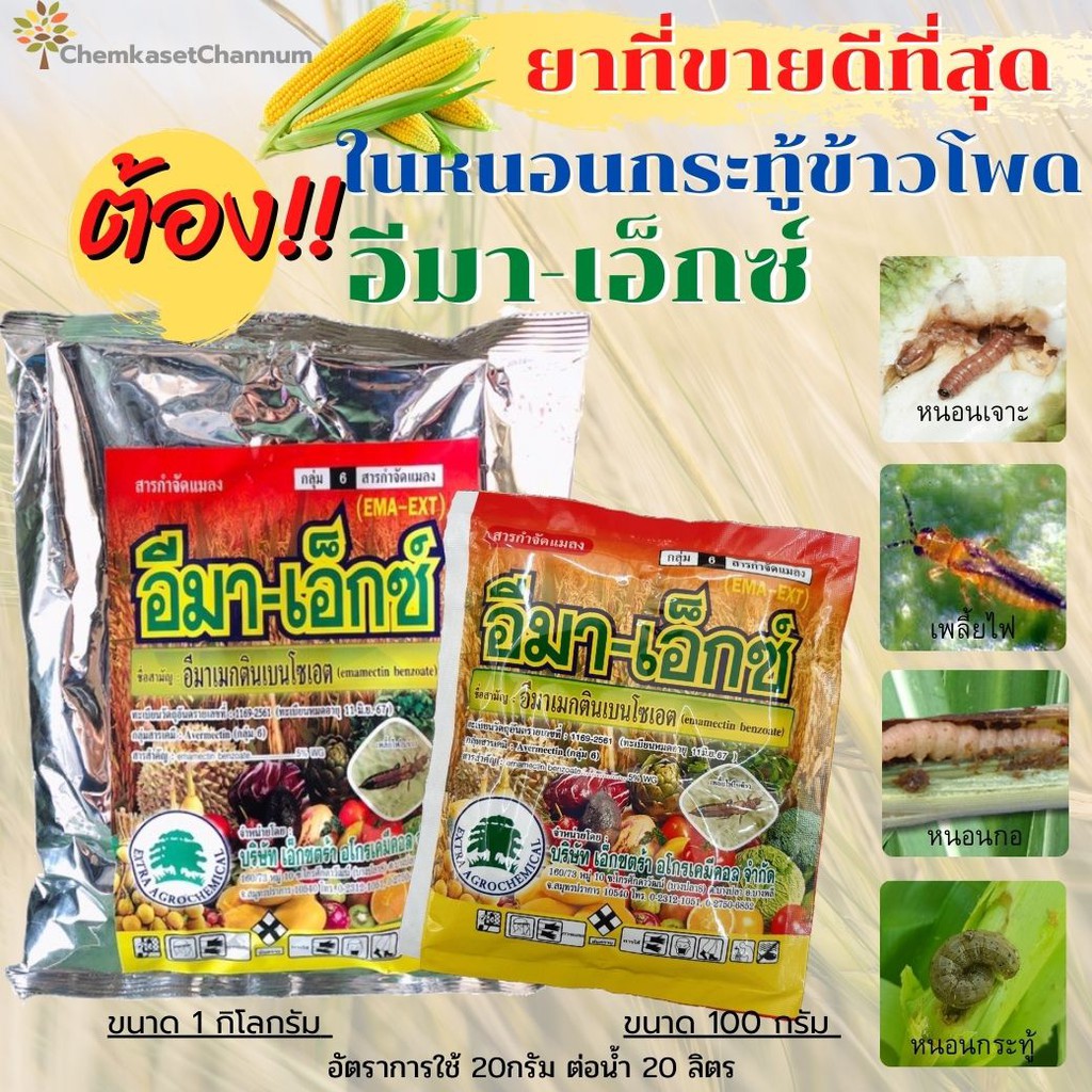 อีมา-เอ็กซ์ (อิมาเมกตินเบนโซเอต) ขนาด 100 กรัม