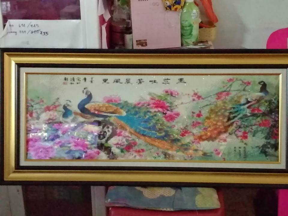 เจ้าแม่กวนอิมพันมือ ครอสติสคริสตัล Diamond painting โมเสก ภาพติดเพชร งานฝีมือทำที่บ้าน DIY