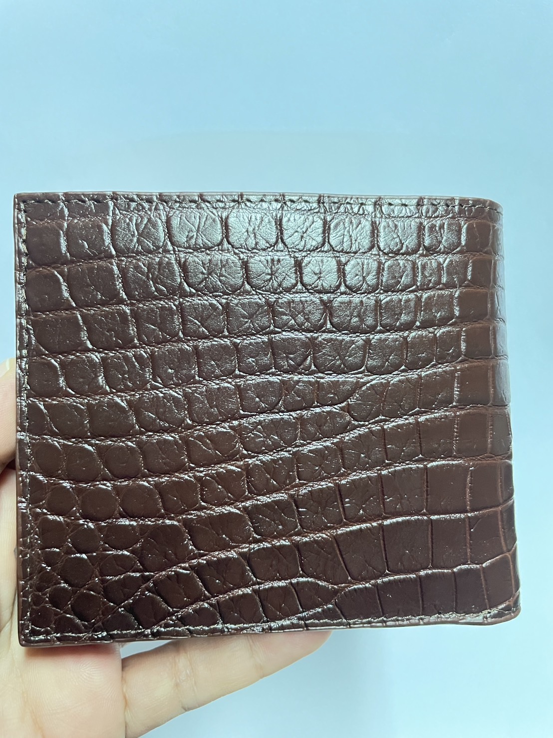 กระเป๋าหนังจระเข้ หนังท้อง