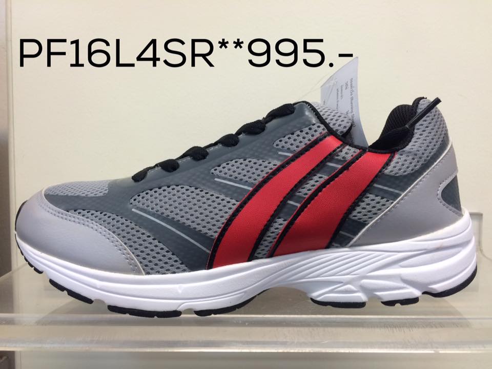 PAN รองเท้าวิ่ง PF16L5 สีเทา เบอร์ 40-46