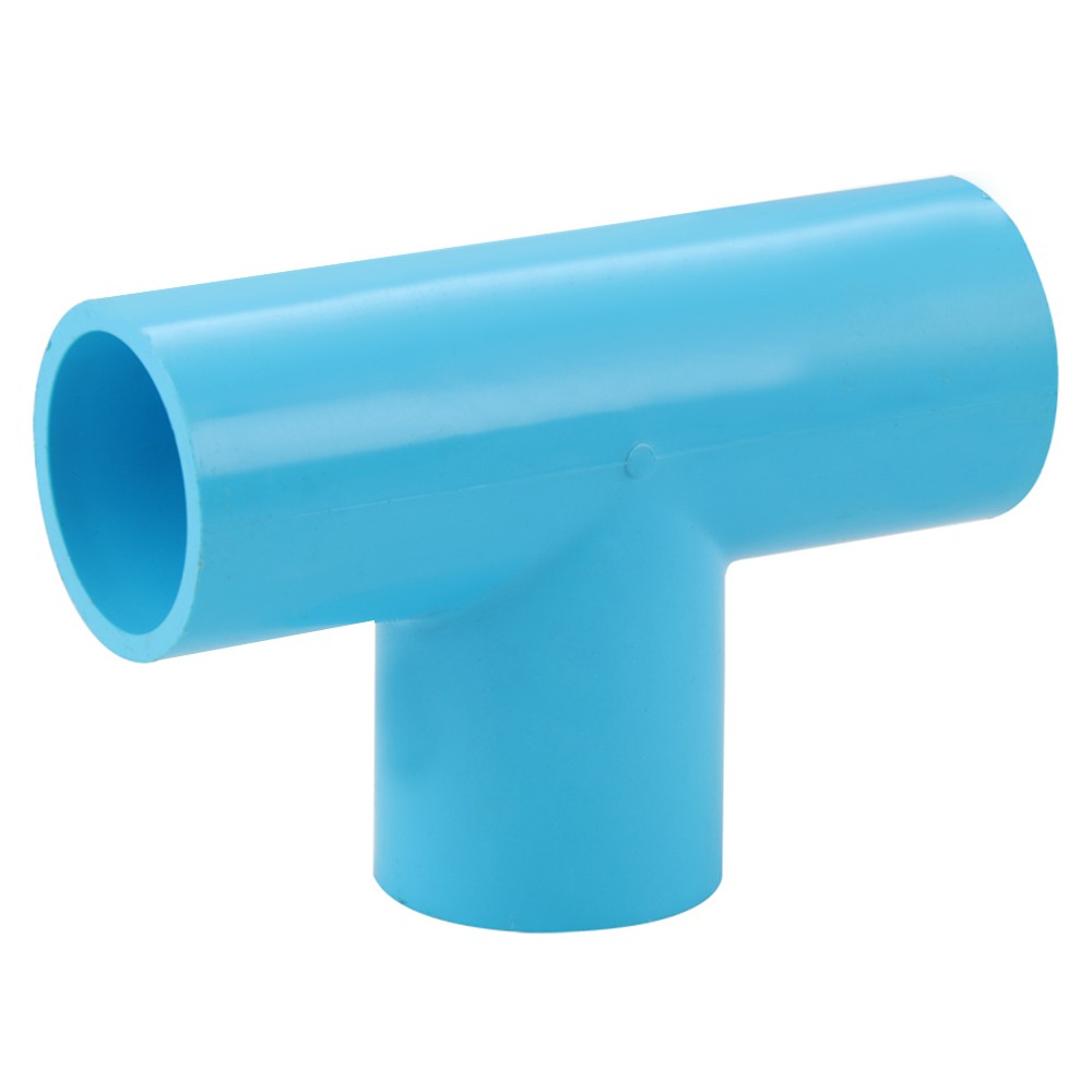 ท่อประปา ข้อต่อ ท่อน้ำ ท่อPVC ข้อต่อสามทาง-หนา SCG 1 1/4 นิ้ว สีฟ้า FAUCET TEE SOCKET PVC SCG 1 1/4" LITE BLUE