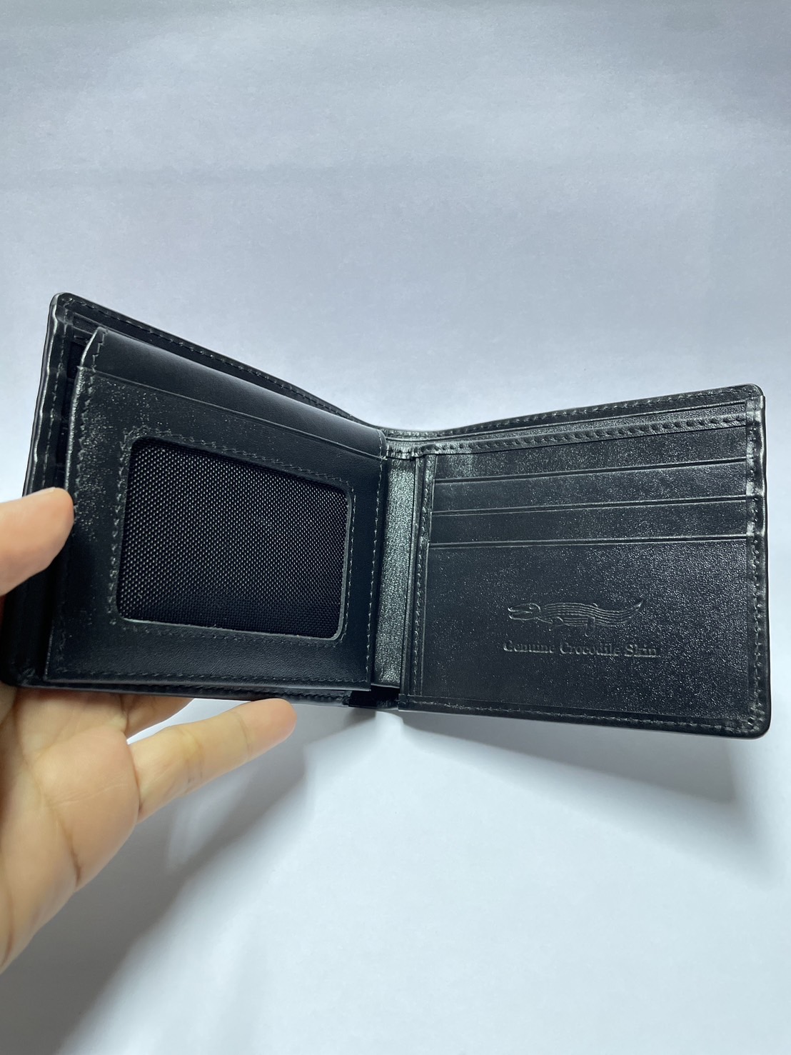 กระเป๋าหนังจระเข้แท้ (กระดูกหาง)