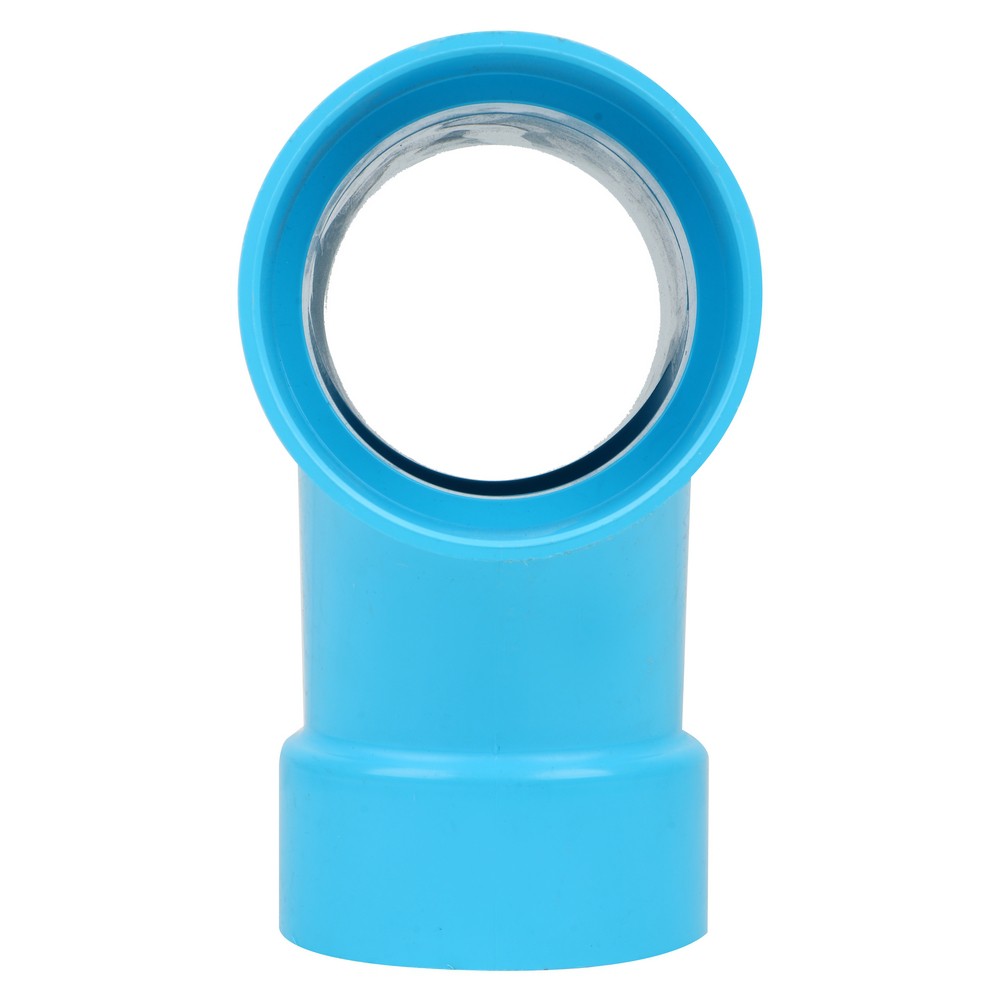 ท่อประปา ข้อต่อ ท่อน้ำ ท่อPVC ข้อต่อสามทางทีวาย-บาง SCG 3" สีฟ้า FAUCET WYE PVC SOCKET SCG 3" LITE BLUE