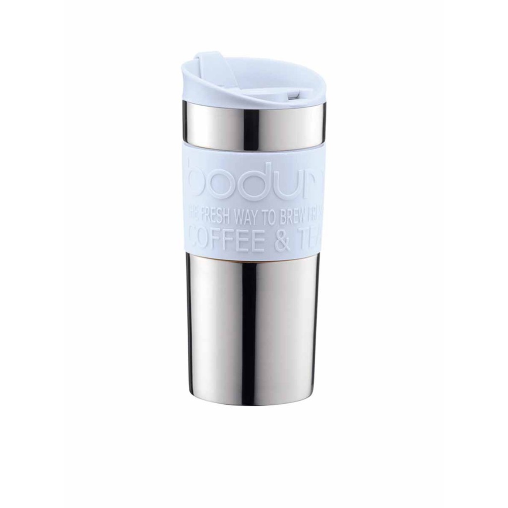 BODUM กระบอกน้ำสแตนเลสแบบพกพา ขนาด 12 ออนซ์ สีฟ้า/น้ำเงิน