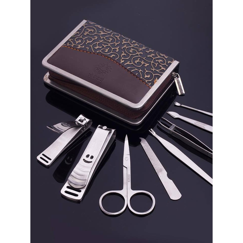 !!สินค้าขายดี!! ชุดอุปกรณ์ดูแลเล็บ เซ็ต 8 ชิ้น ชุดทำเล็บ ที่ทำเล็บ 8-in-1 Nail Care Set