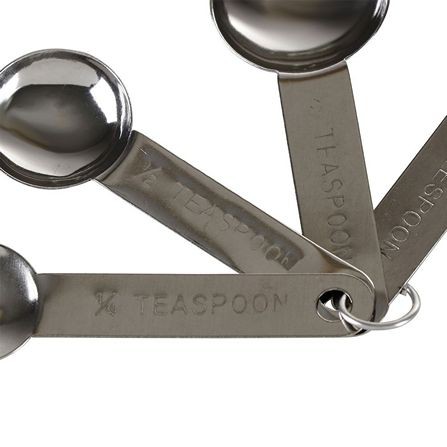 ชุดช้อนตวงสเตนเลส MYPAN 4 ชุด ปลอดภัยใช้กับอาหาร