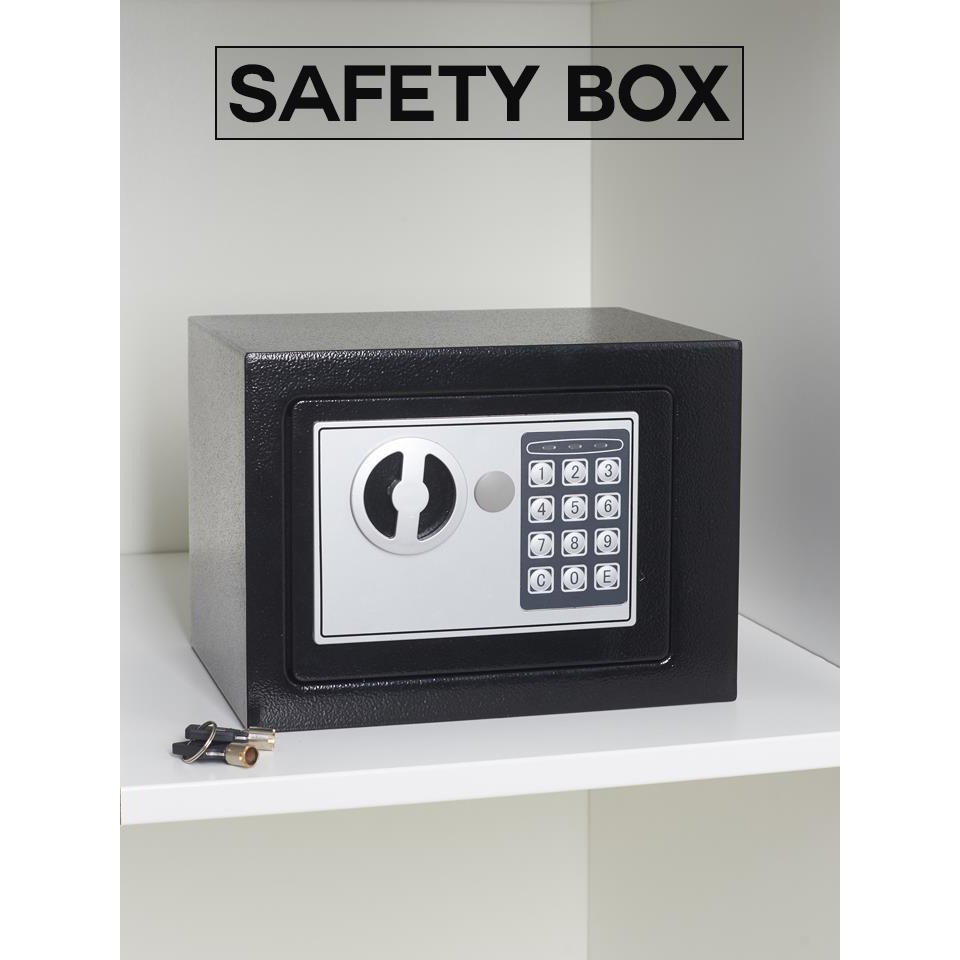 !!สินค้าขายดี!! กล่องนิรภัย ตู้เซฟ ตู้นิรภัยขนาดเล็ก Safety Box
