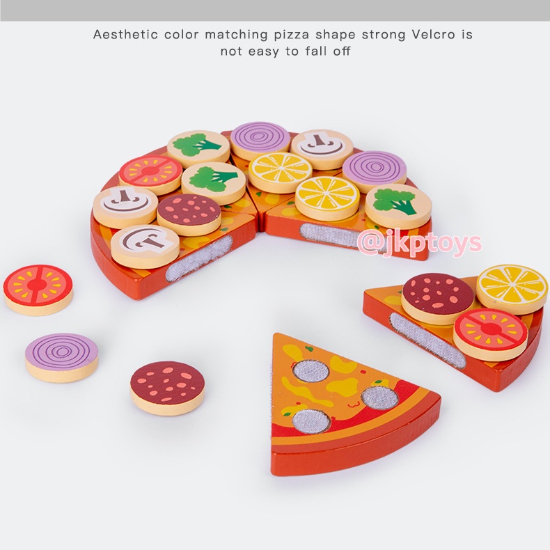 🍕🍕ของเล่นไม้เสริมพัฒนาการ DIY เล่นได้ทั้งเด็กชาย และเด็กหญิง