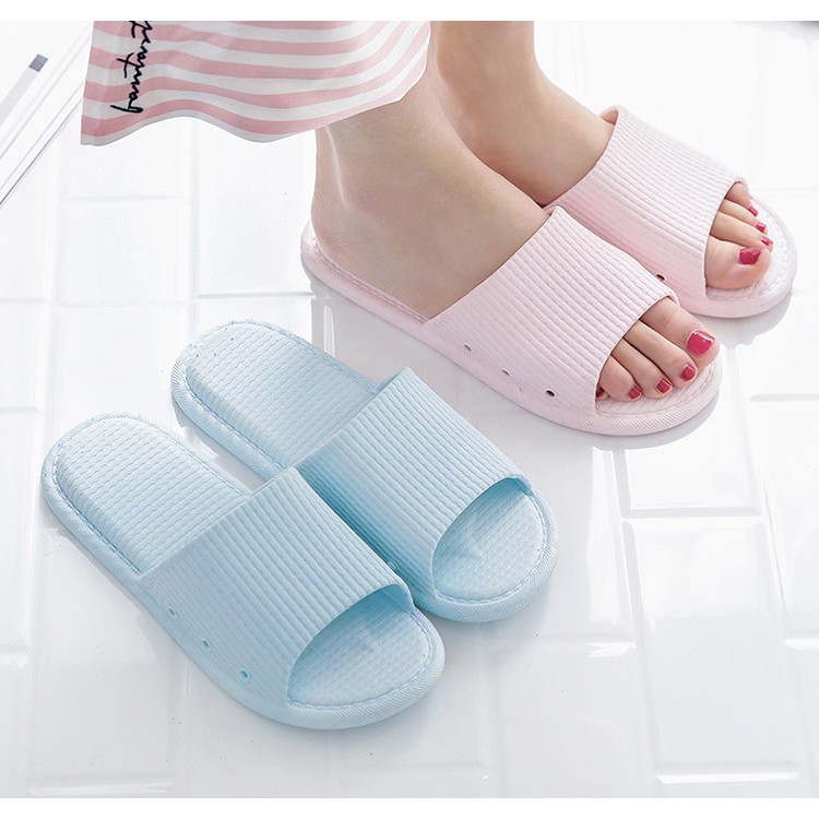 Amei รองเท้า แบบยาง EVA และรองเท้าแตะในร่มบ้านรองเท้าแตะห้องน้ำลื่น รุ่น 6801