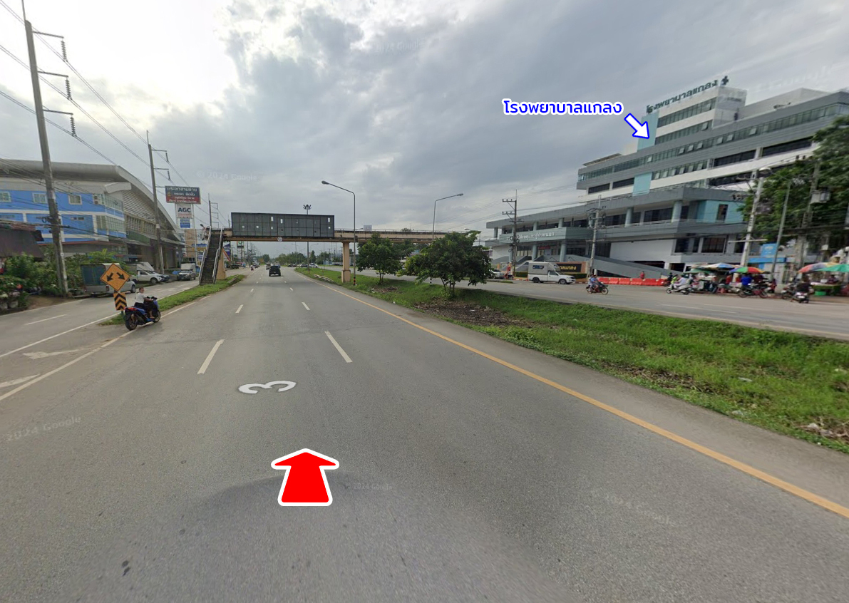 86350-ขายที่ดิน ถนนสุขุมวิท ต.ทุ่งควายกิน อ.แกลง จ.ระยอง