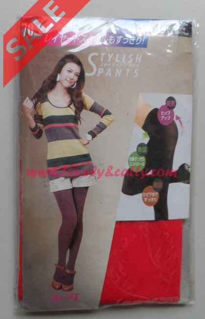 Sale++L0136**Leggingแบบถุงน่องผ้าหนากว่าถุงน่องธรรมดา Free Size ใส่แล้วดูผอมเพรียวจาก Hong Kong*** Free Size มีหลายสีนะค่ะ