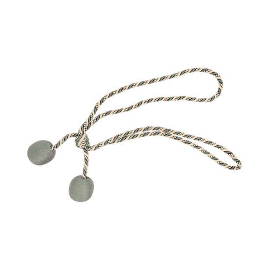 KASSA HOME สายรวบม่าน รุ่น JCD316 DIYB 316C ขนาด 43 ซม. สีทอง - เขียว ดีไซน์เรียบหรู