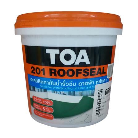อะคริลิกกันซึม TOA 201 1Kg. GRAY พร้อมทนทุกสภาวะอากาศ