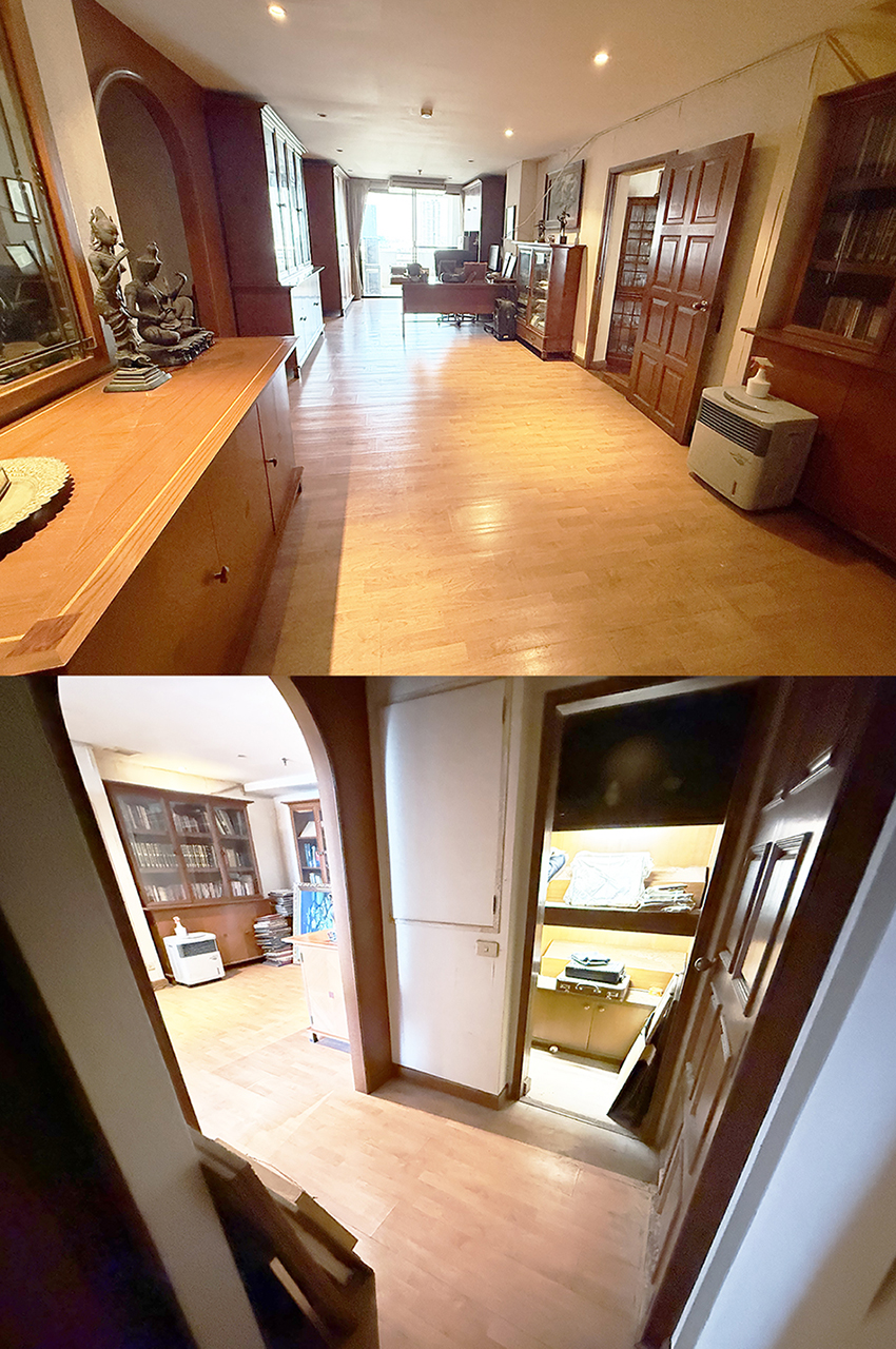 ขายคอนโด 2 ห้องเชื่อมกัน โมเดอร์นทาวน์ คลองตัน พระโขนง กรุงเทพฯ