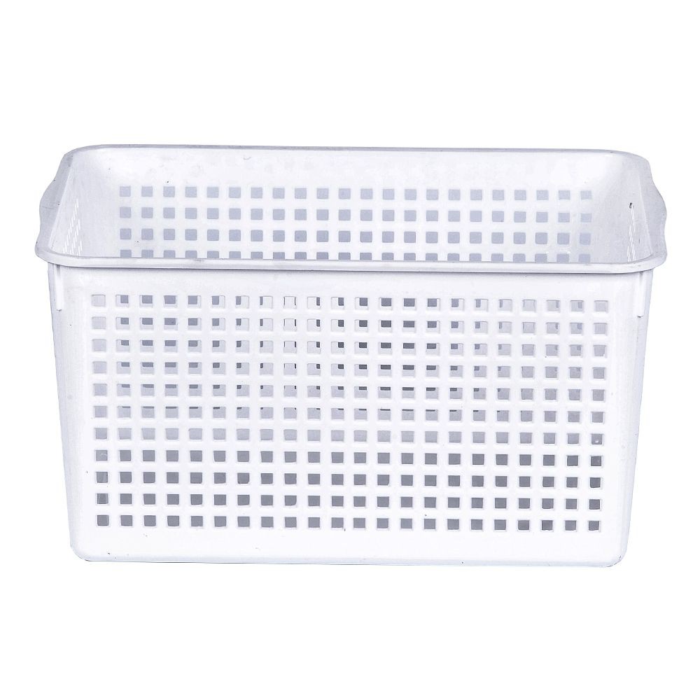 ตะแกรงใส่ของเหลี่ยมสูง ใหญ่ INSPACE KECH 5184 สีขาว KITCHEN GRATE SQUARE INSPACE KECH 5184 WHITE