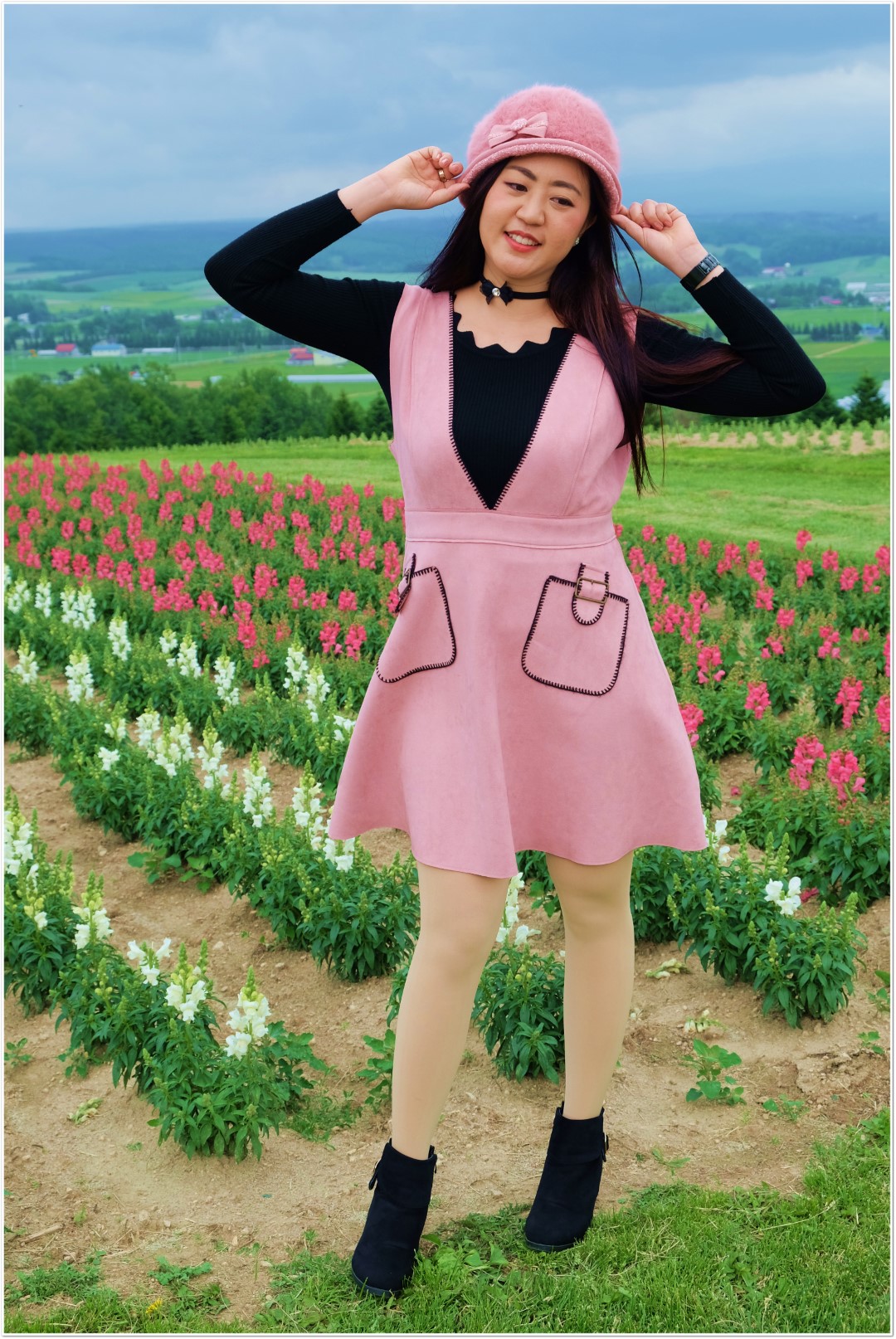 ขายรองเท้าบูทสีดำกันหนาวใส่เดินสบายมาก