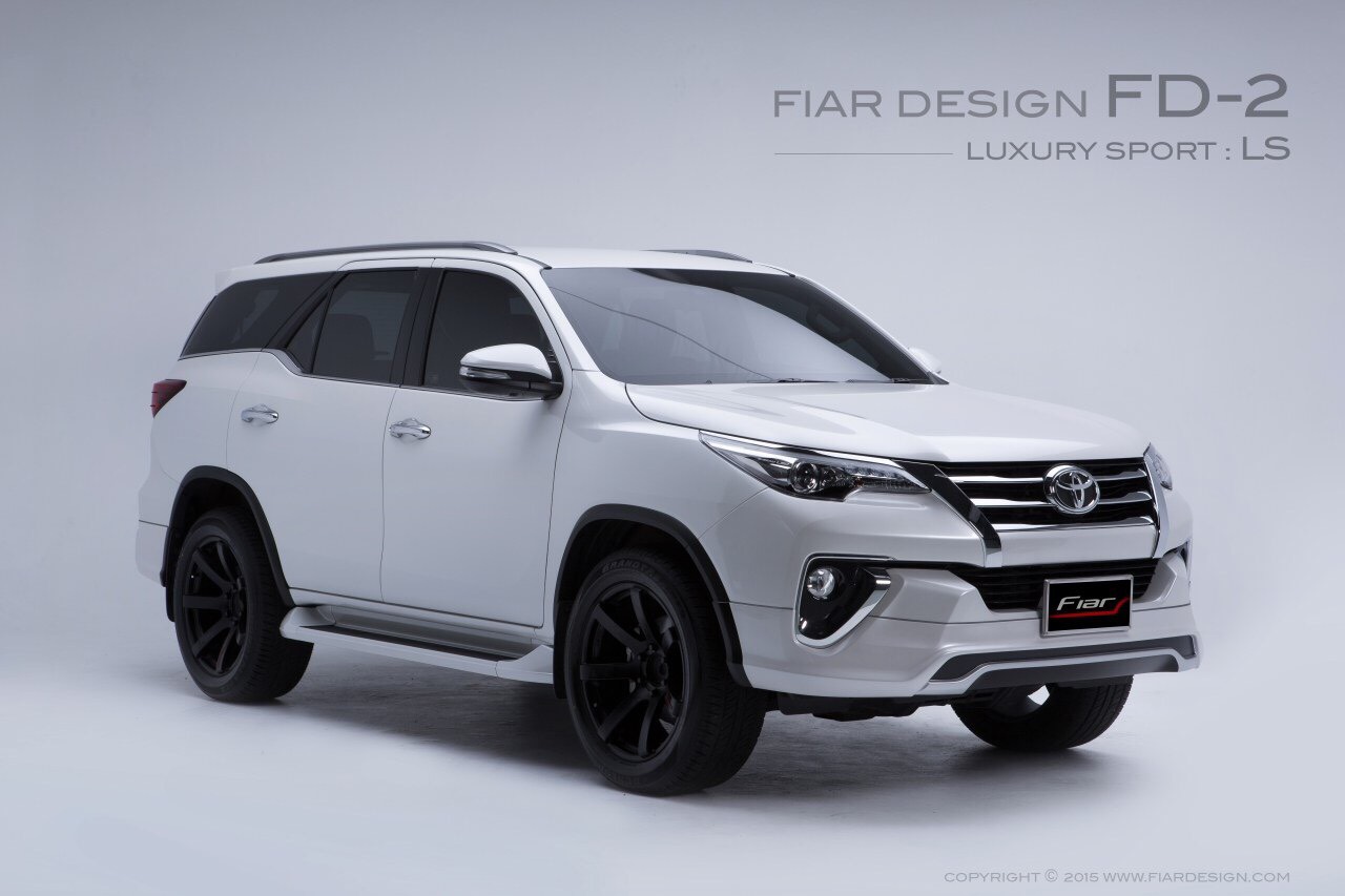 ชุดแต่งรถ สเกิร์ต-สปอยเลอร์ New Fortuner 2016 ทรง FD-2LS (FiarDesign) by OSR