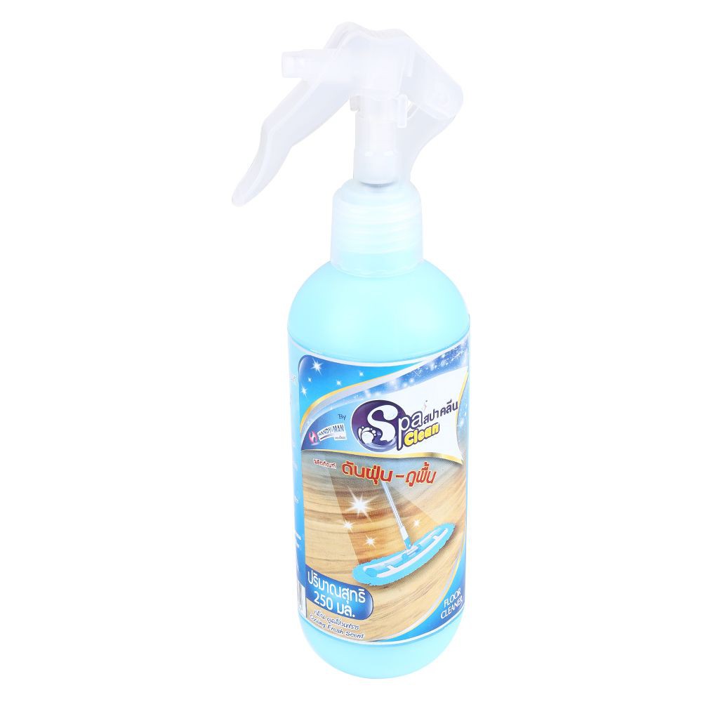 สเปรย์ดันฝุ่น-ถูพื้น SPA CLEAN คูลลิ่งเฟรช 250 มล. SPRAY FLOOR CLEANER SPACLEAN HANDYMAN 250ML COOLING FRESH
