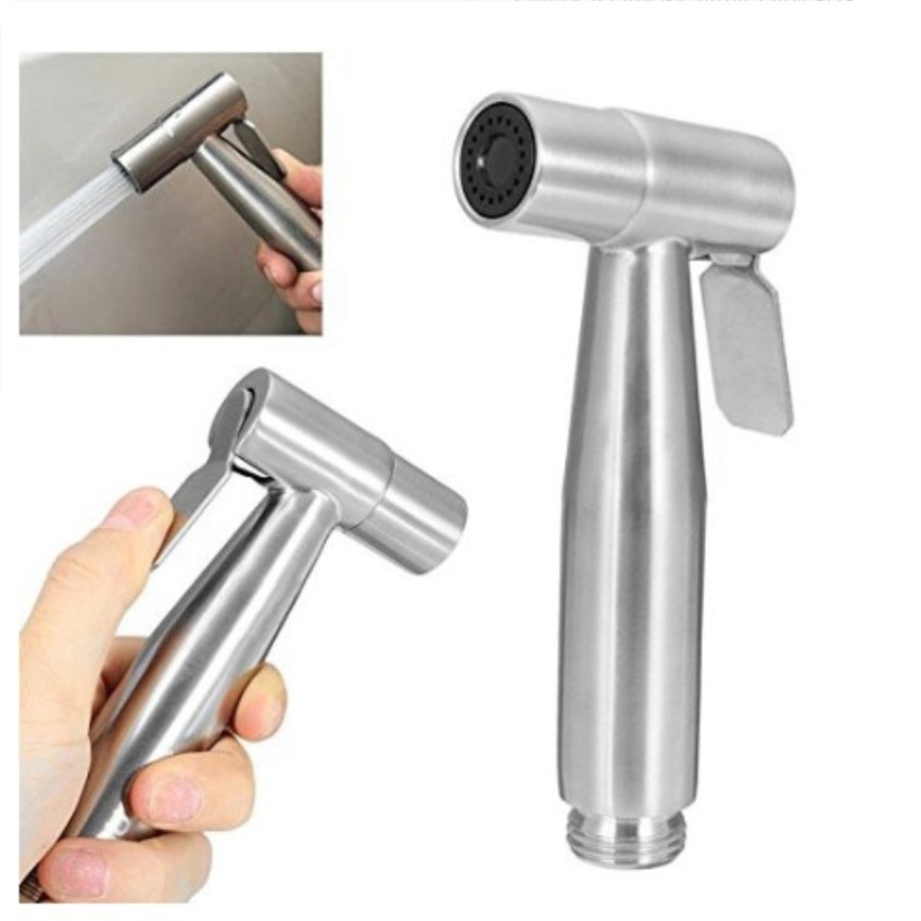 SMALL หัวฉีดชำระ สแตนเลสแท้ SUS304 เกรดพรีเมี่ยม รับประกันคุณภาพ ที่ฉีดก้น ที่ฉีดชำระก้น หัวฉีดสายชำระ ที่ฉีดตูด