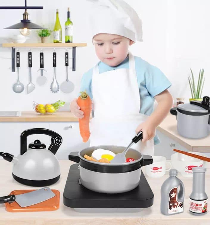 Mini Deluxe Set‼️ Complete Kitchen ชุดครัวจำลองพลาสติก