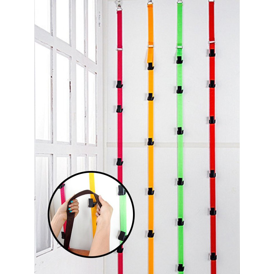 !!สินค้าขายดี!! เชือกแขวนเก็บของอเนกประสงค์ เชือกแขวนบานประตู Storage Rope
