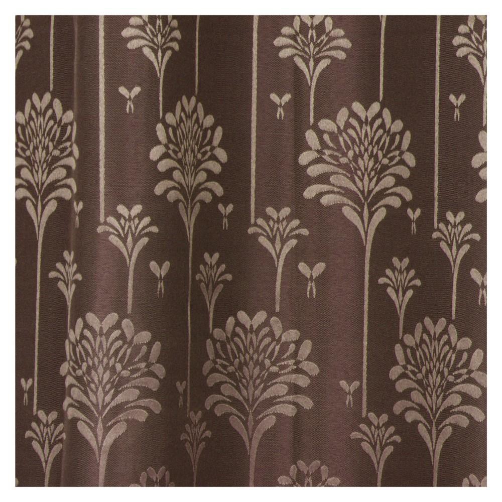 ผ้าม่าน EYELET CHILD FREEDOM STYLE KRIS UV 140X250 ซม. สีน้ำตาล ผ้าม่านประตู CURTAIN ผ้าม่านและมู่ลี่