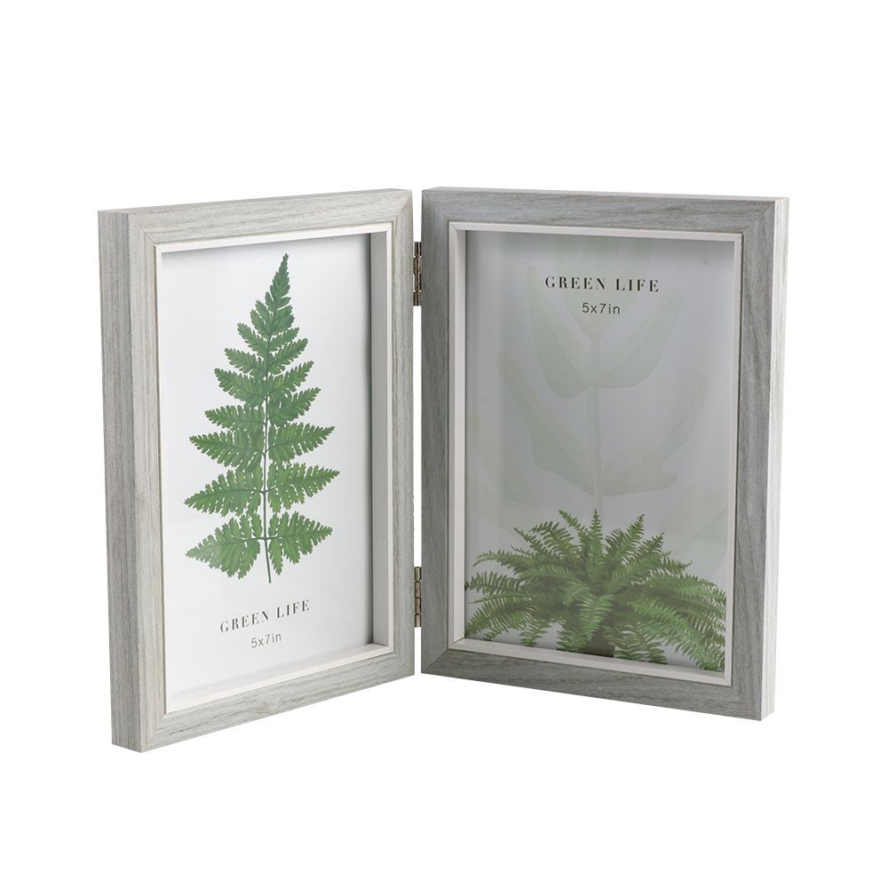 กรอบรูป HOME LIVING STYLE FOLIAGE 5X7นิ้ว สีเทา กรอบรูป