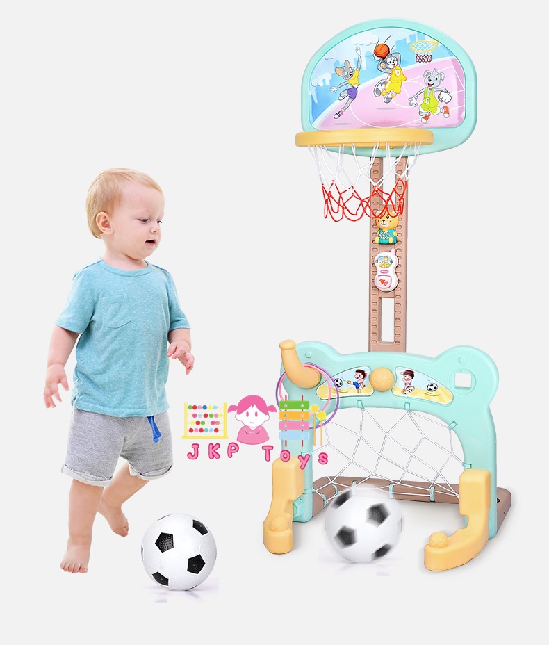 เเป้นบาส โยนห่วง โกฟุตบอล