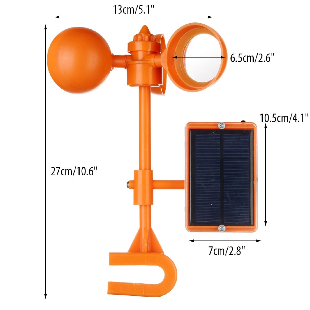 อุปกรณ์ไล่นกพลังงานแสงอาทิตย์