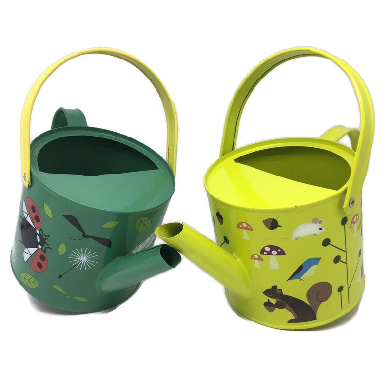 Cheap Cheap บัวรดน้ำ วินเทจ สไตล์เกาหลี สวน ของขวัญ แคคตัส บ้านและสวน ต้นไม้ ถัง กระถางต้นไม้ กระถาง สังกะสีเคลือบ