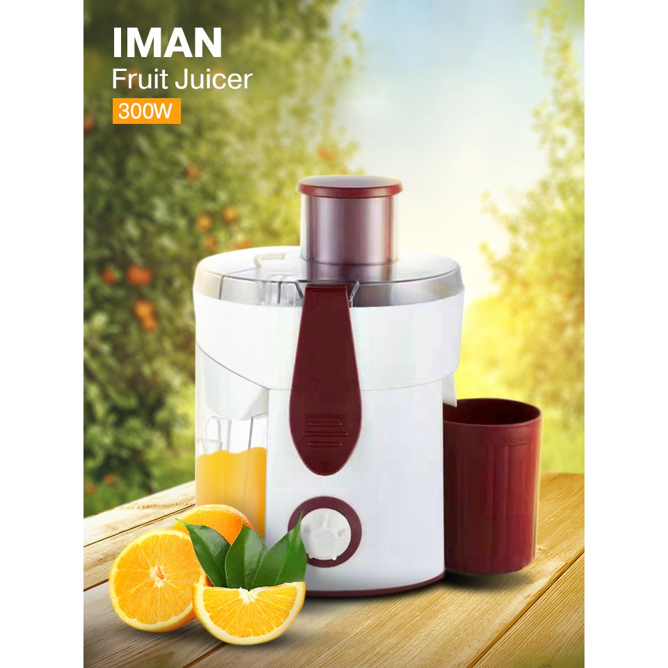 !!สินค้าขายดี!! IMAN เครื่องคั้นสกัดน้ำผลไม้ ที่คั้นน้ำผลไม้ เครื่องปั่นแยกกากน้ำผลไม้ รุ่น MM-1020 Fruit Juicer