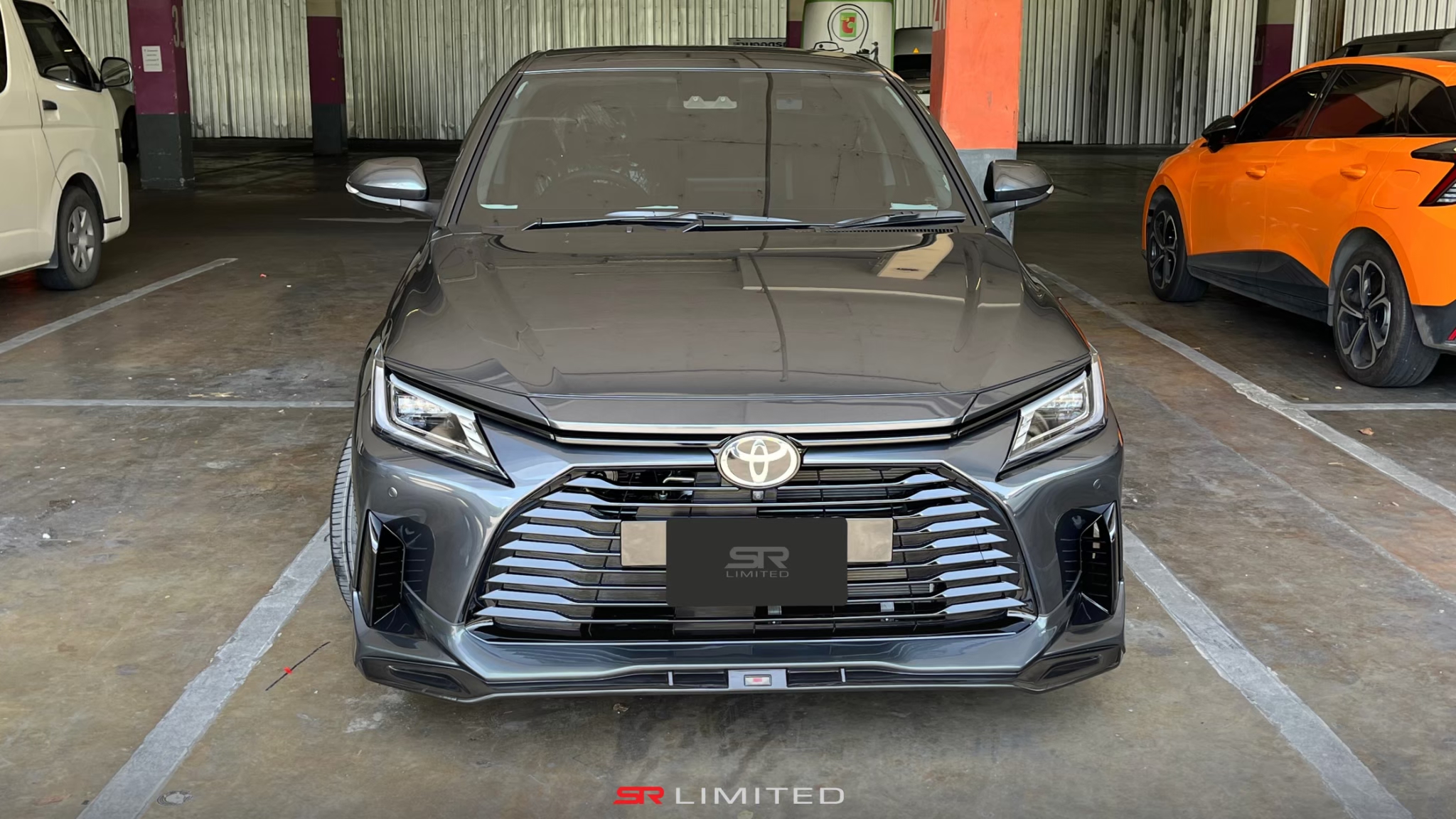 ชุดแต่งรถ-สเกิร์ต-สปอยเลอร์ Toyota New Yaris Ativ 2022 2023 2024