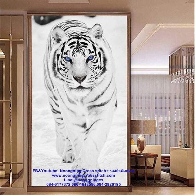 ช้าง มงคล ครอสติสคริสตัล Diamond painting โมเสก ภาพติดเพชร งานฝีมือทำที่บ้าน DIY