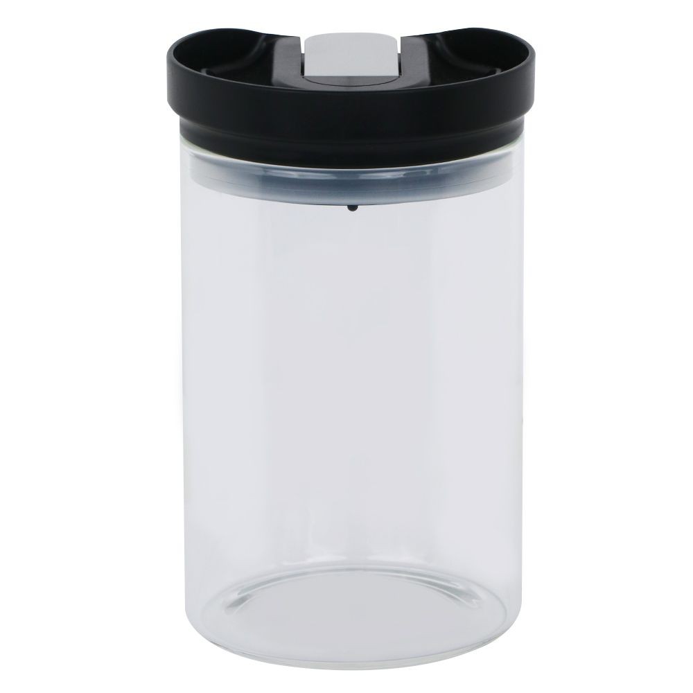 ขวดโหลแก้วบอโรซิลิเกตฝาดึง 0.8 ลิตร FOOD CANISTER BOROSILICATE GLASS 0.8L
